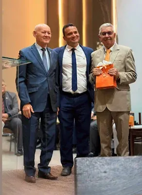 Pedro Filho participa do culto de gratidão pelos 14 anos de pastorado do Pastor Alfredo Luiz de Melo
