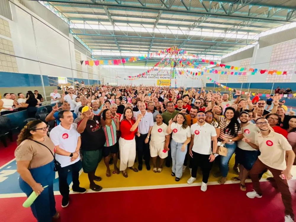 Samanda recebe apoio do prefeito Souza Neto e de lideranças de Areia Branca